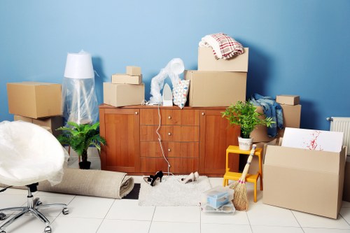 Man and van service helping with a residential move in Lambeth