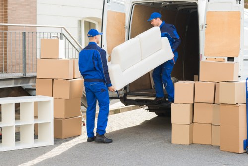 Local man with van helping with a move in Lambeth