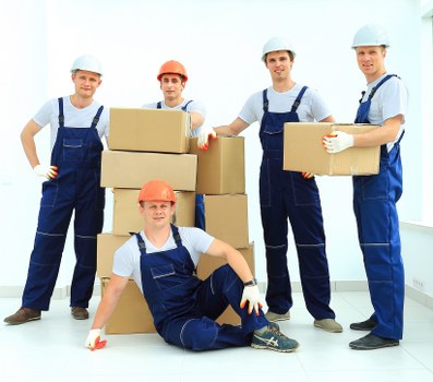 Local removal team handling a move in Lambeth