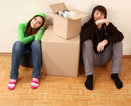 Customer support team reviewing a moving service complaint