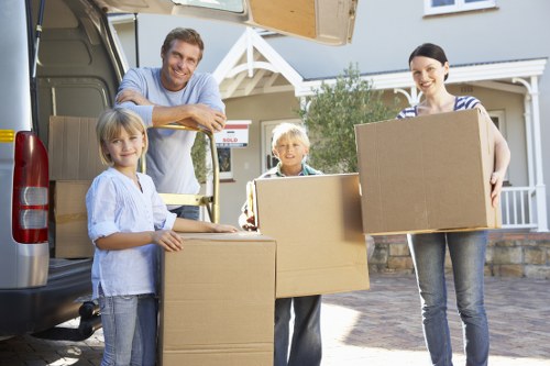 Reliable Lambeth movers completing a professional moving service