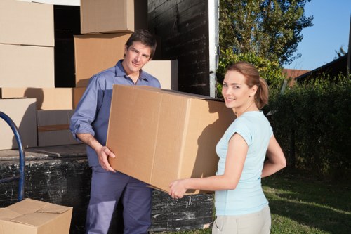 Careful packing and loading for an office relocation in Lambeth